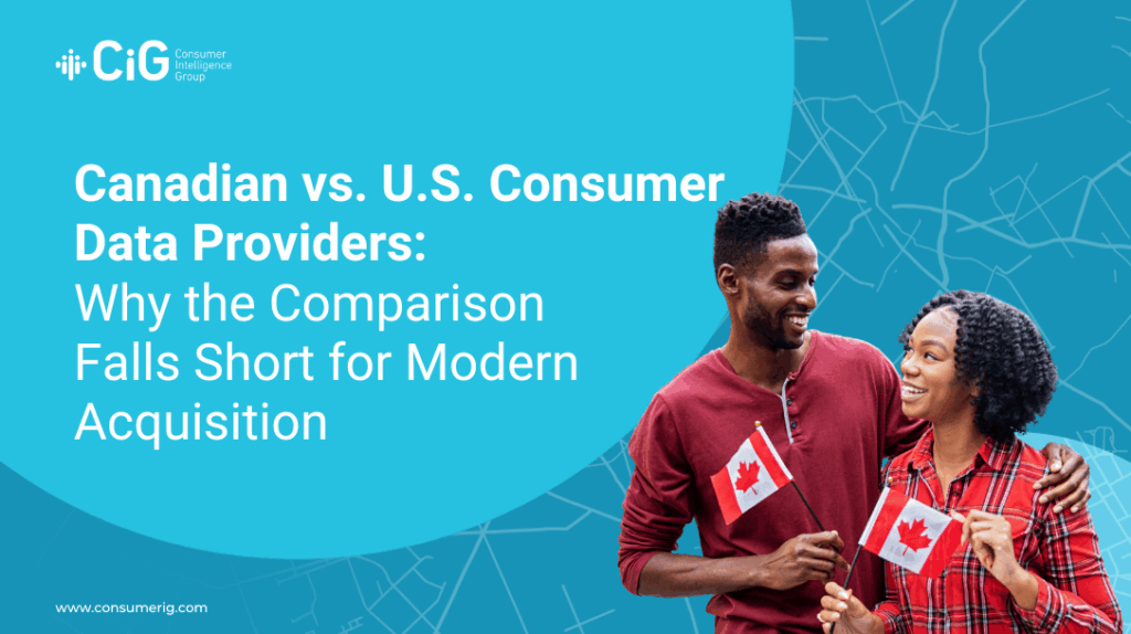 A couple holding Canadian flags