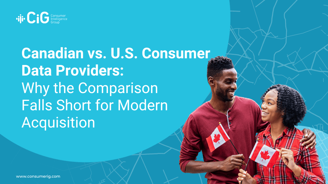 A couple holding Canadian flags